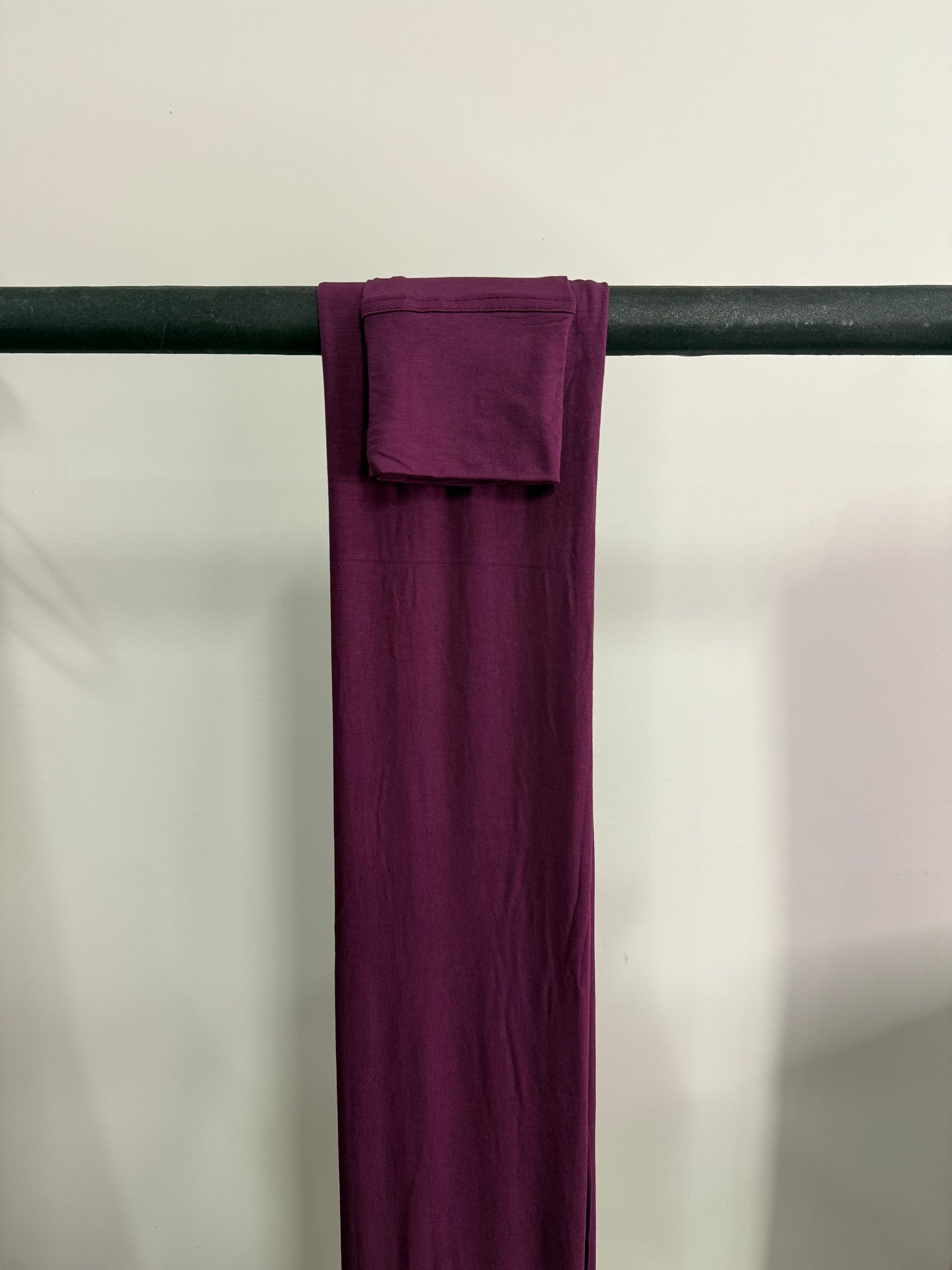 Bamboo Jersey Hijab - Plum