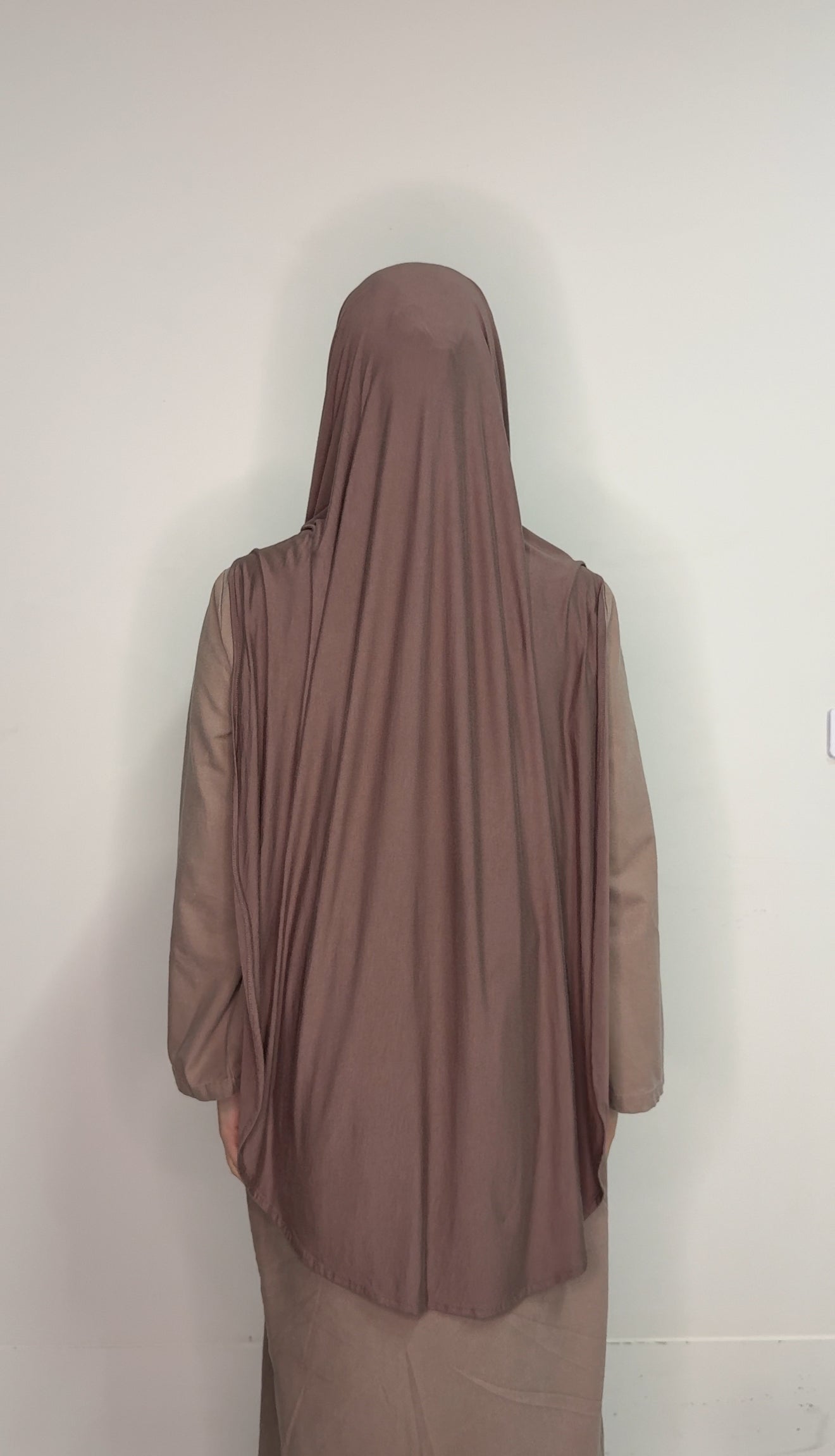 Bamboo Jilbab - Ash Brown