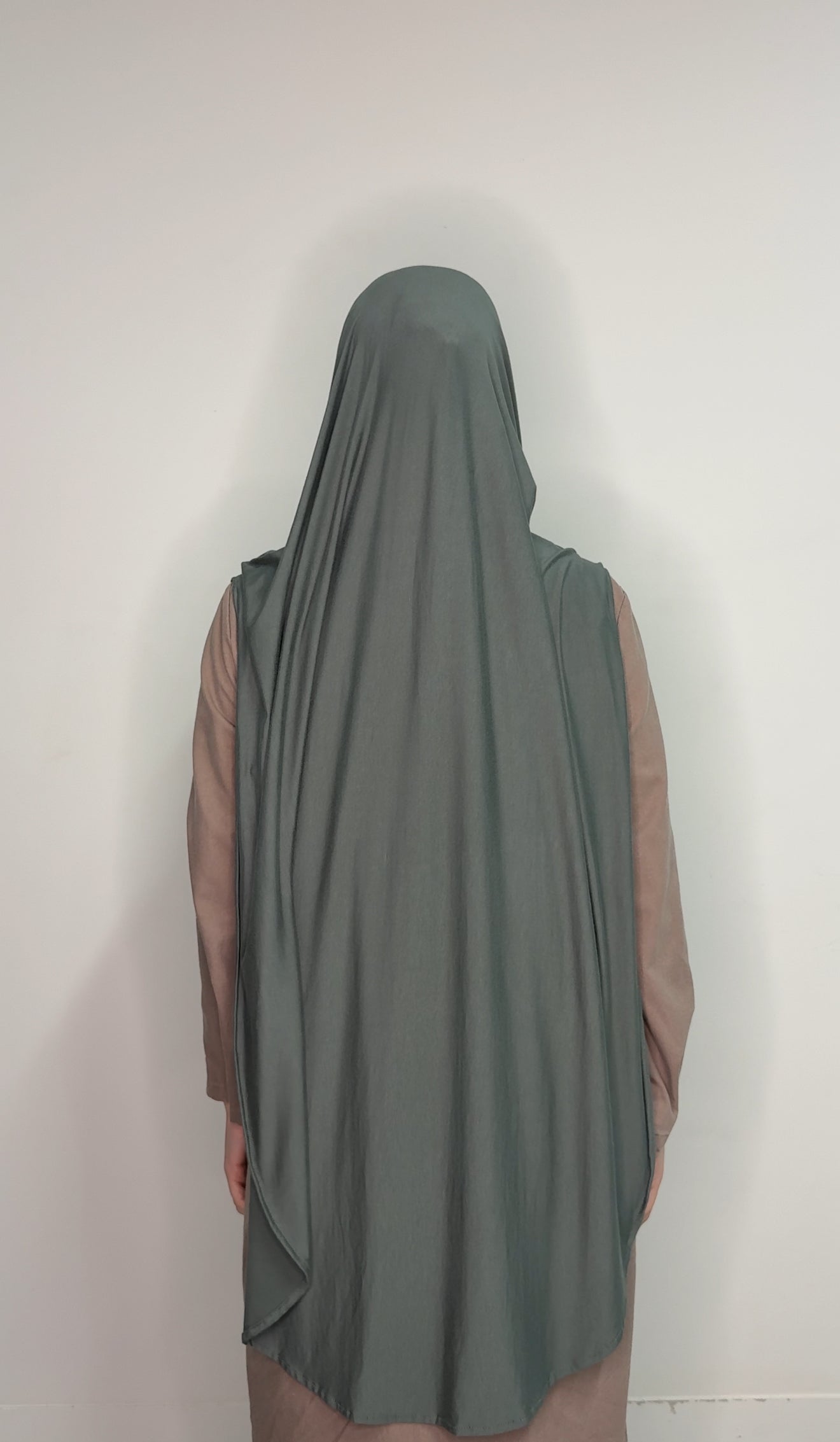 Bamboo Jilbab - Forest Green