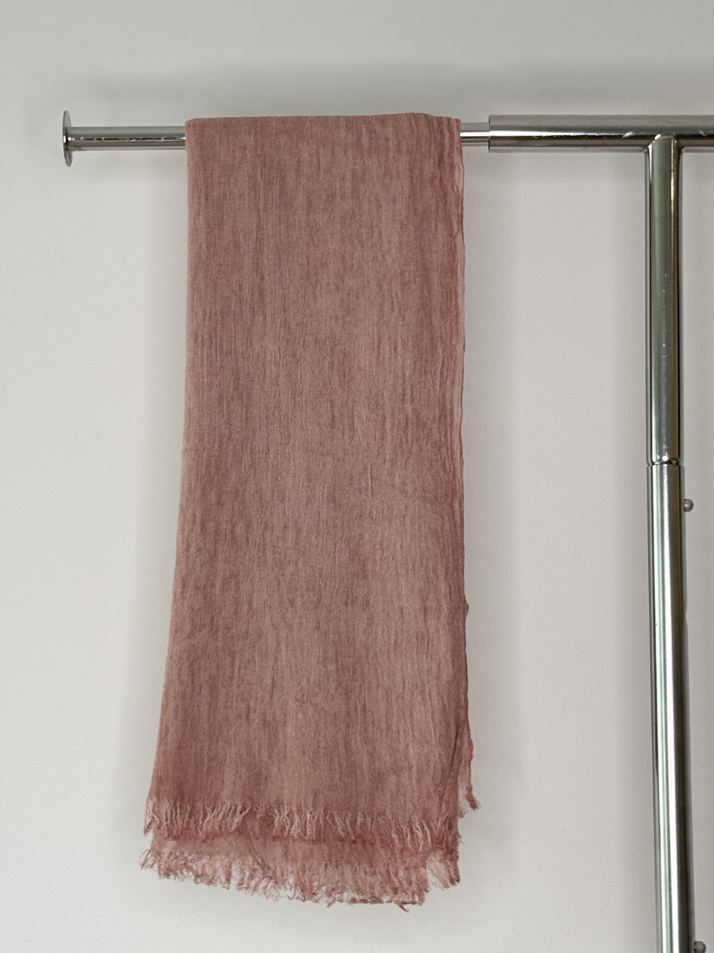 Baby Pink Textured Shawl