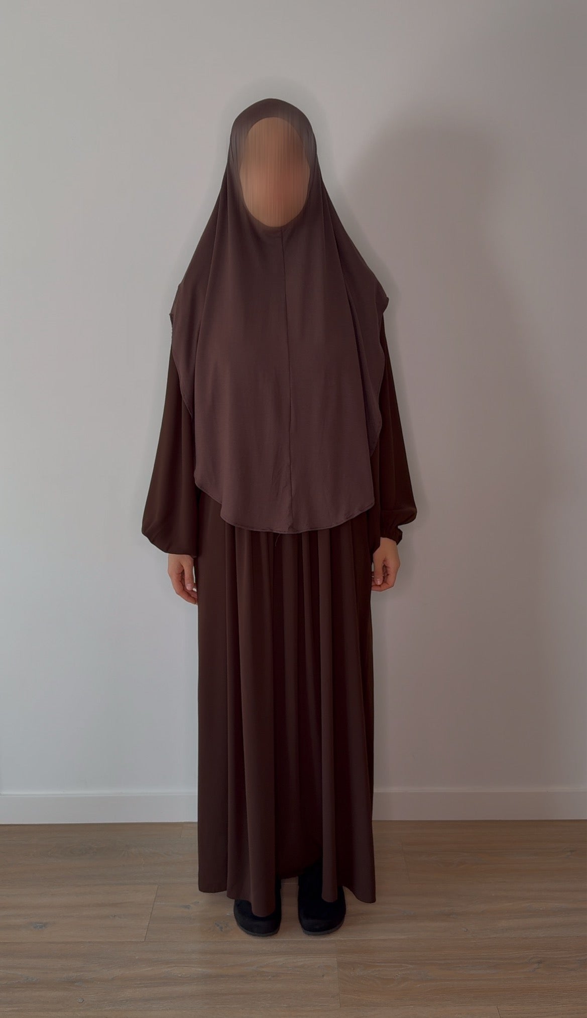 Bamboo Jilbab - Espresso