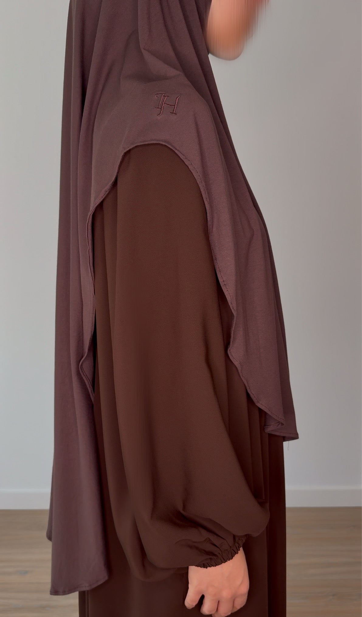 Bamboo Jilbab - Espresso