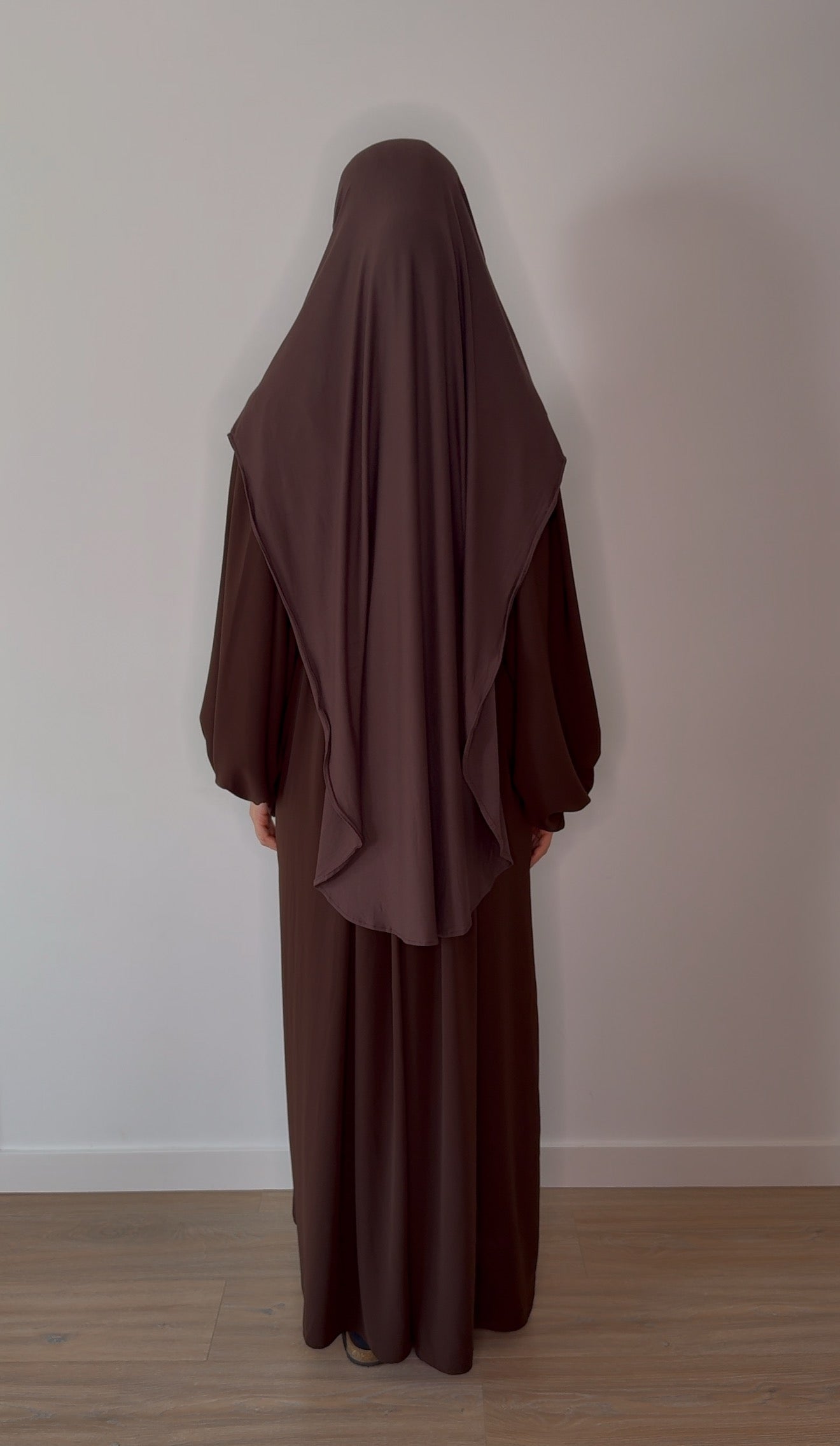 Bamboo Jilbab - Espresso