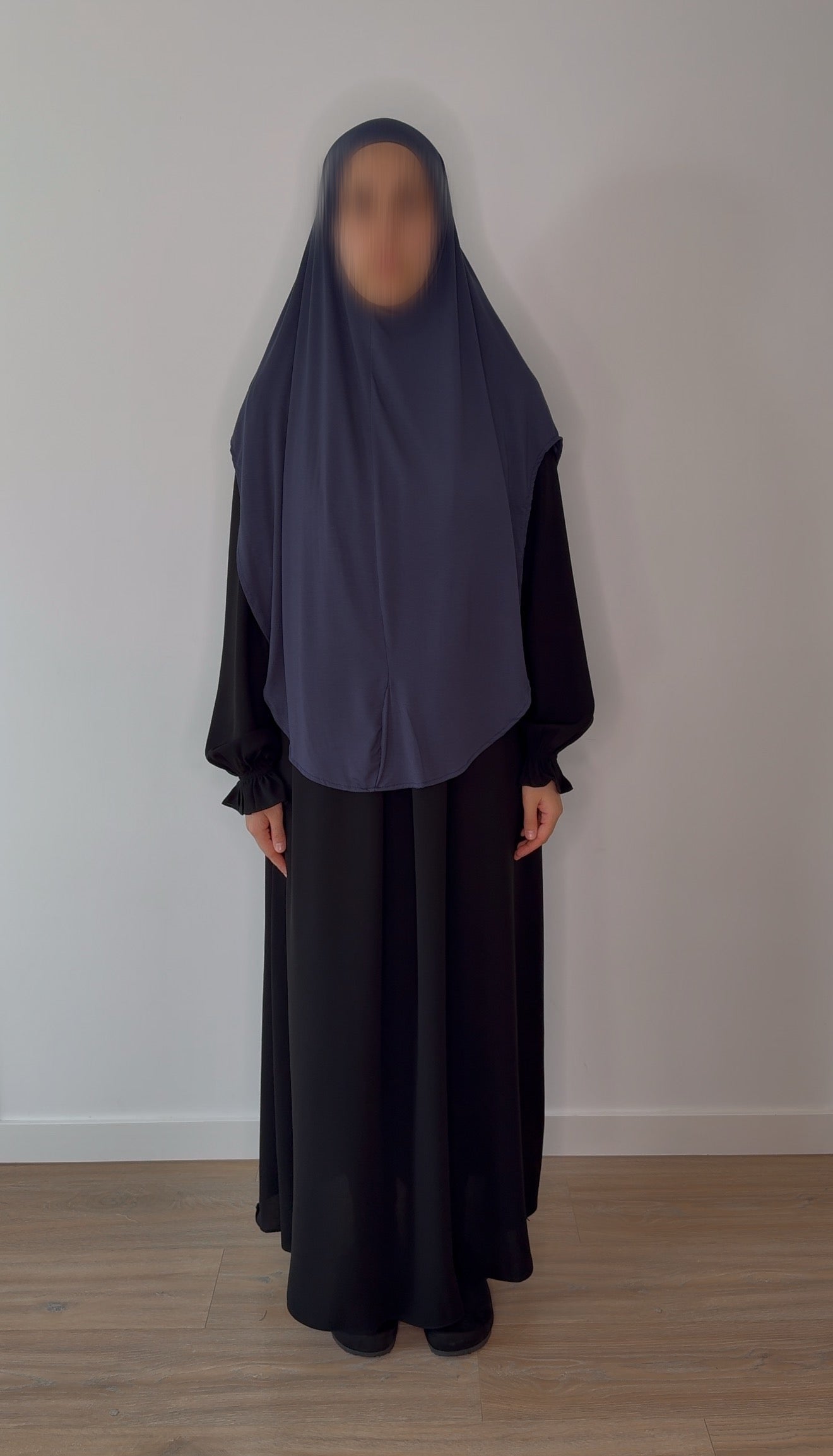 Bamboo Jilbab - Navy