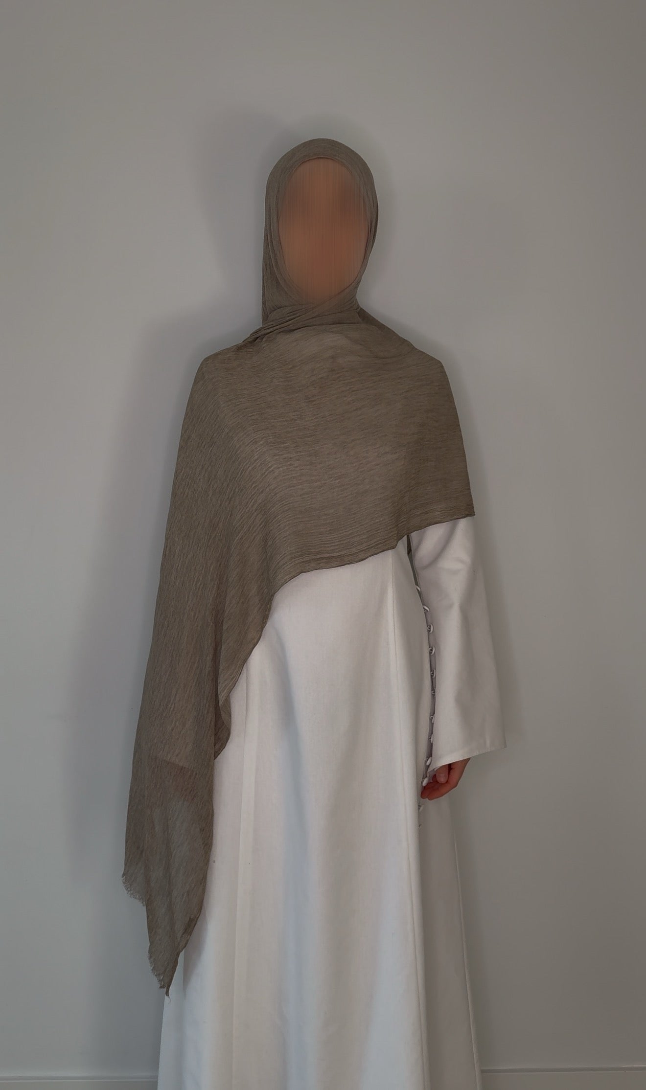 Ivory Textured Shawl