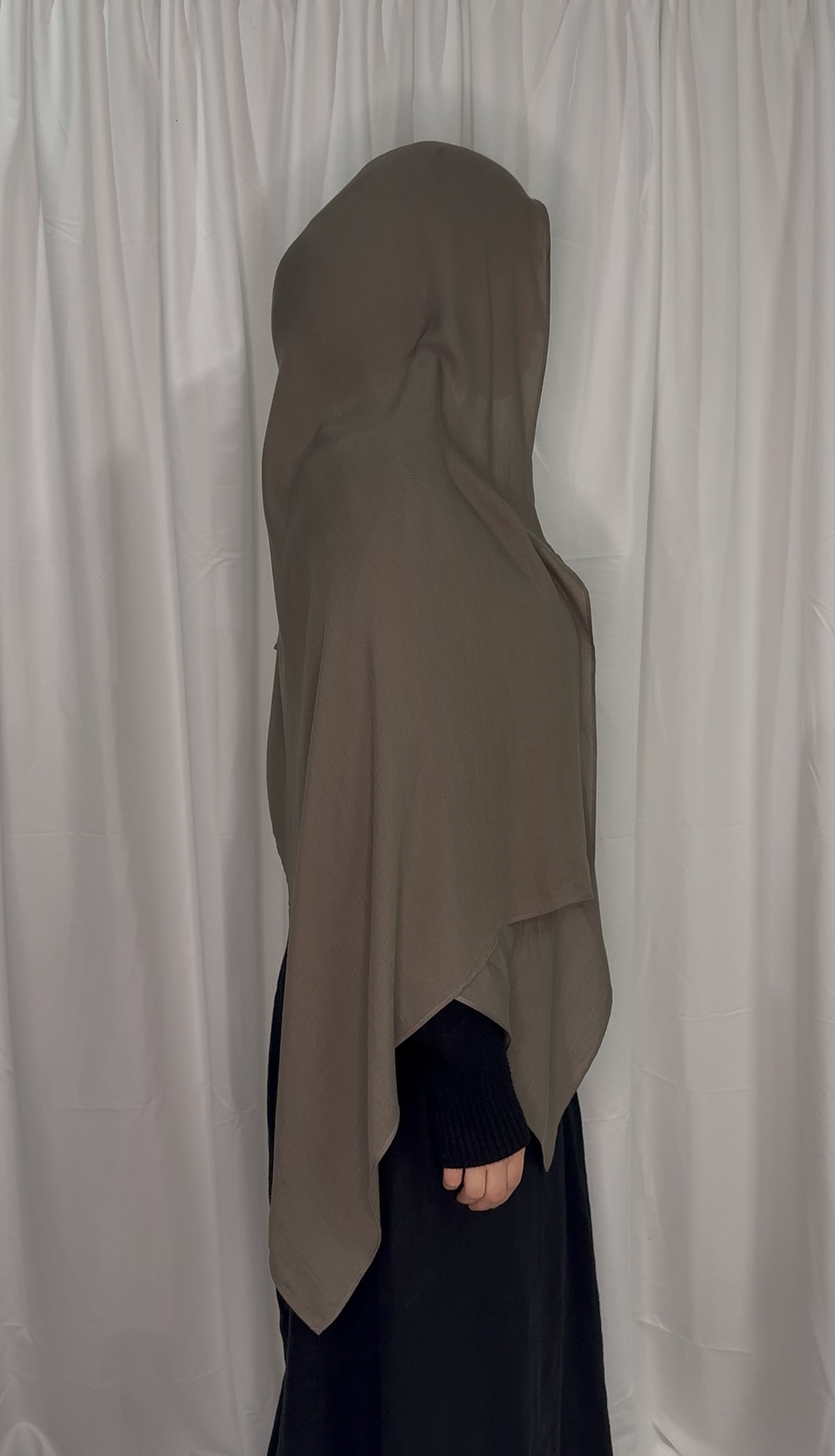 Deep Clay - Modal Hijab Set