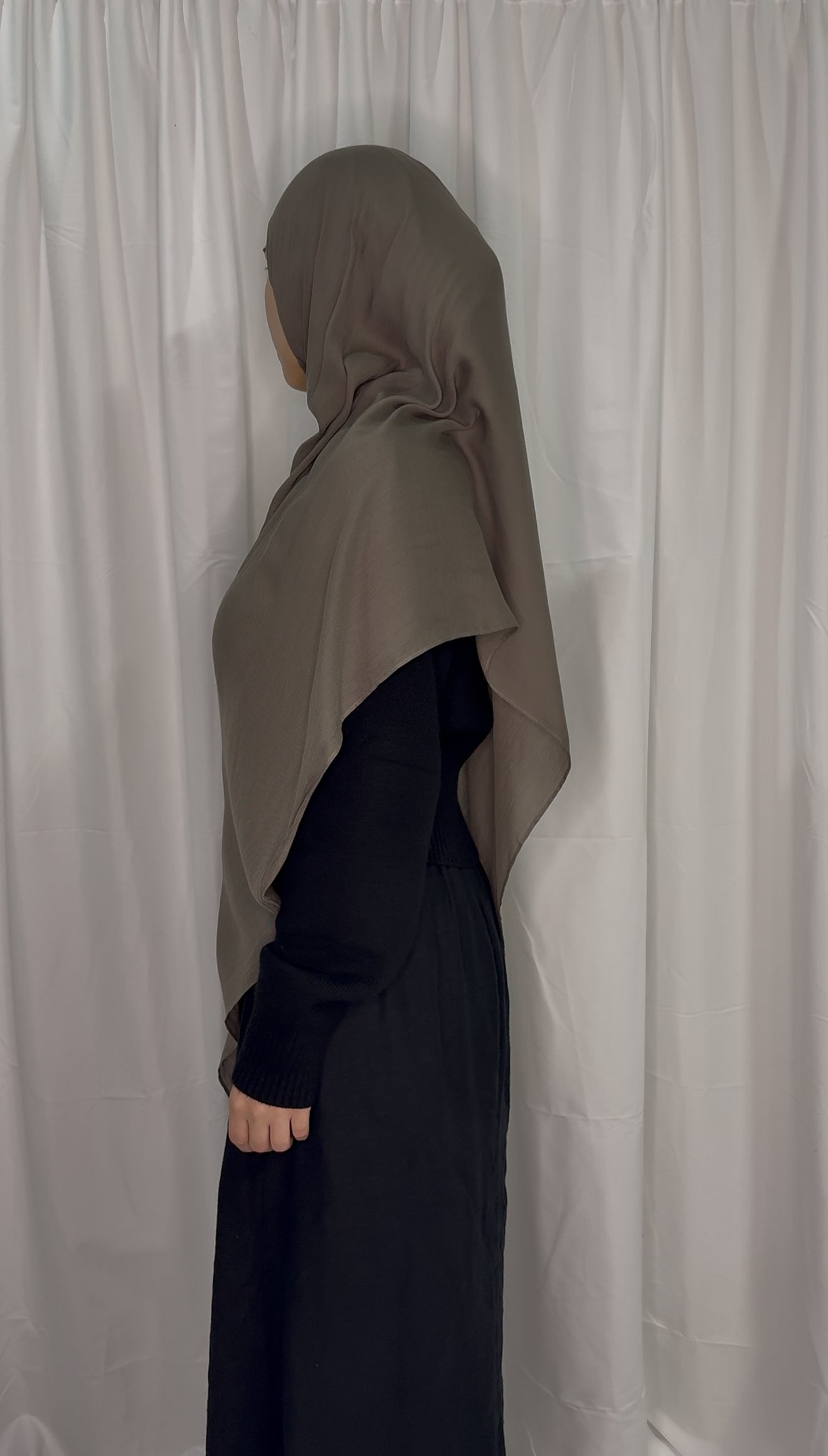 Deep Clay - Modal Hijab Set