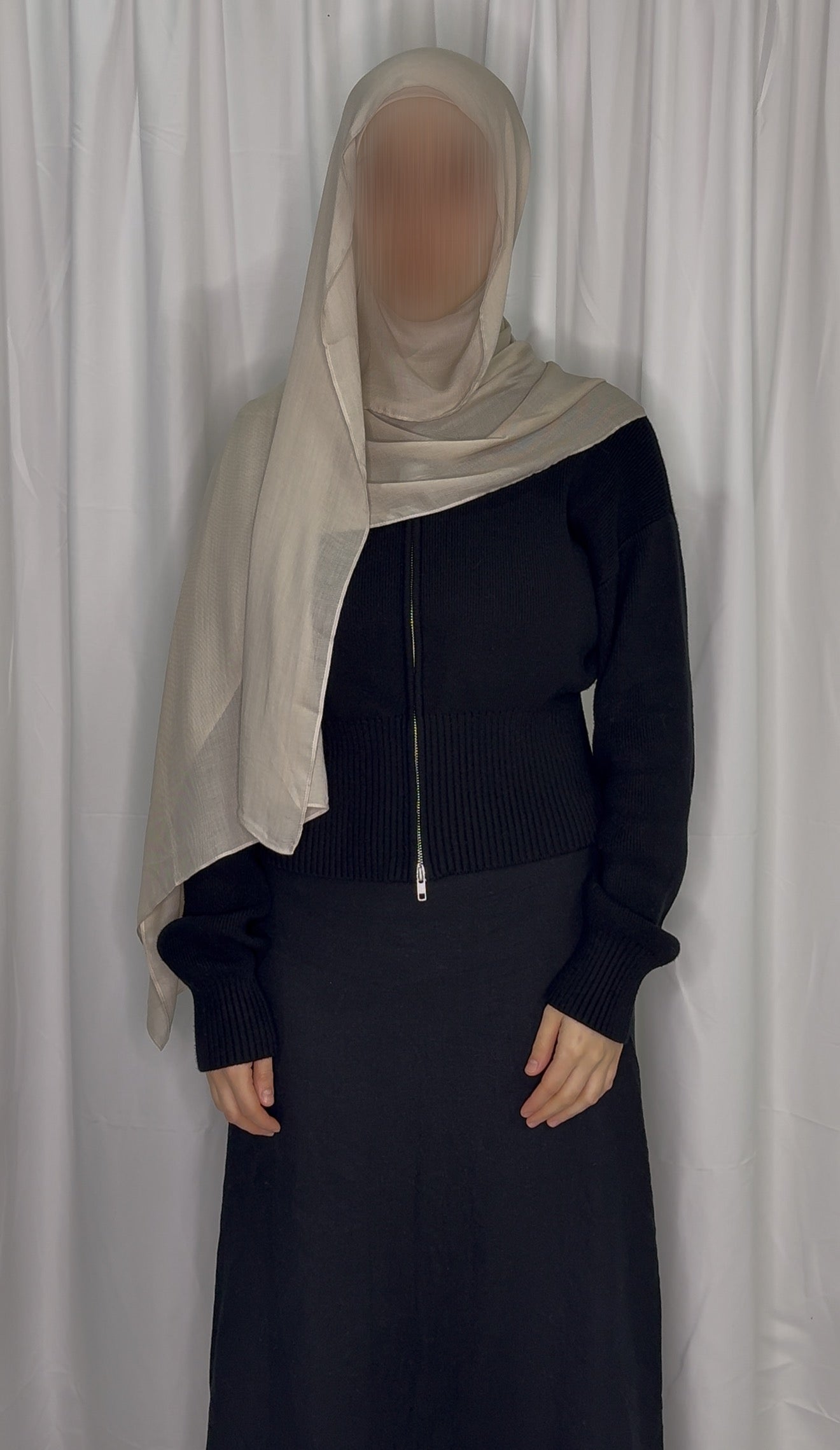 Sand - Modal Hijab Set