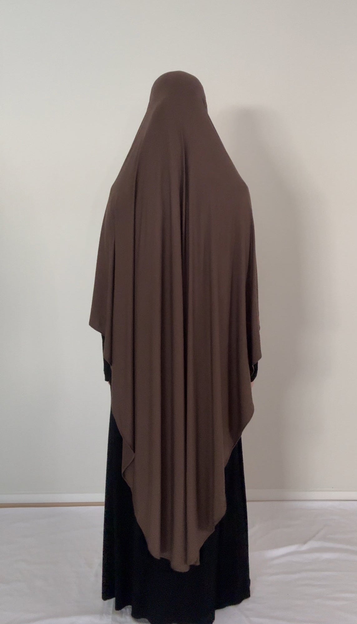 Maxi Bamboo Jilbab - Espresso