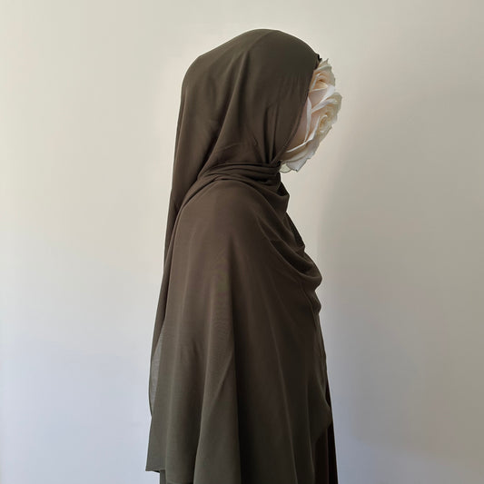 Khaki - Modal Hijab set