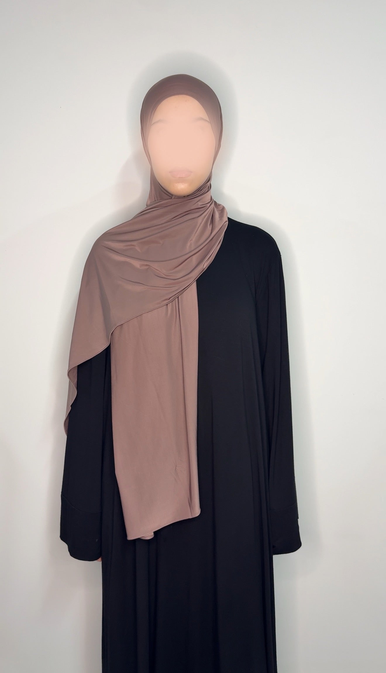 Premium Liquid Jersey - Muted Mocha