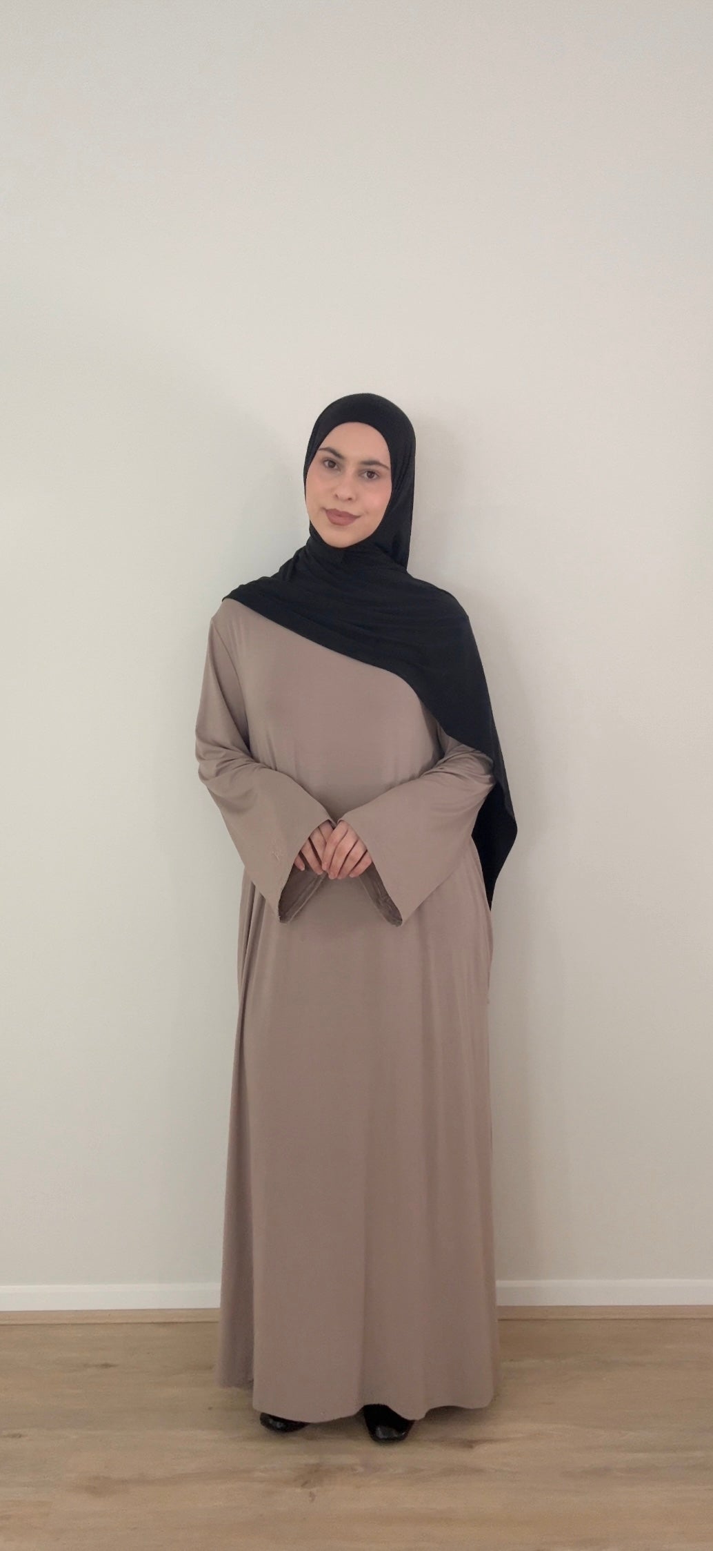 Cloud Abaya - Taupe