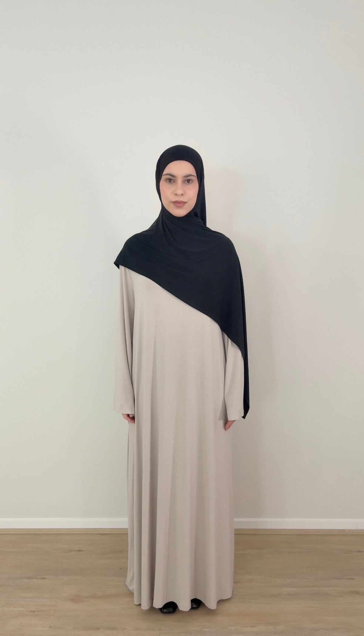 Cloud Abaya - Stone