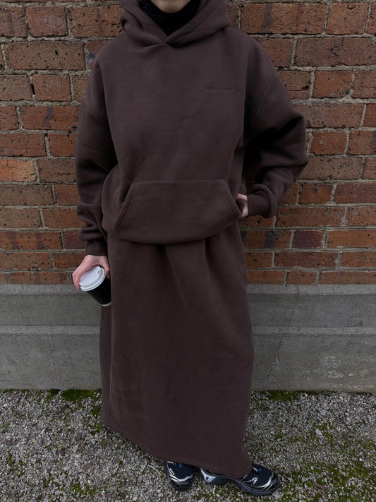 CORE HOODIE - ESPRESSO