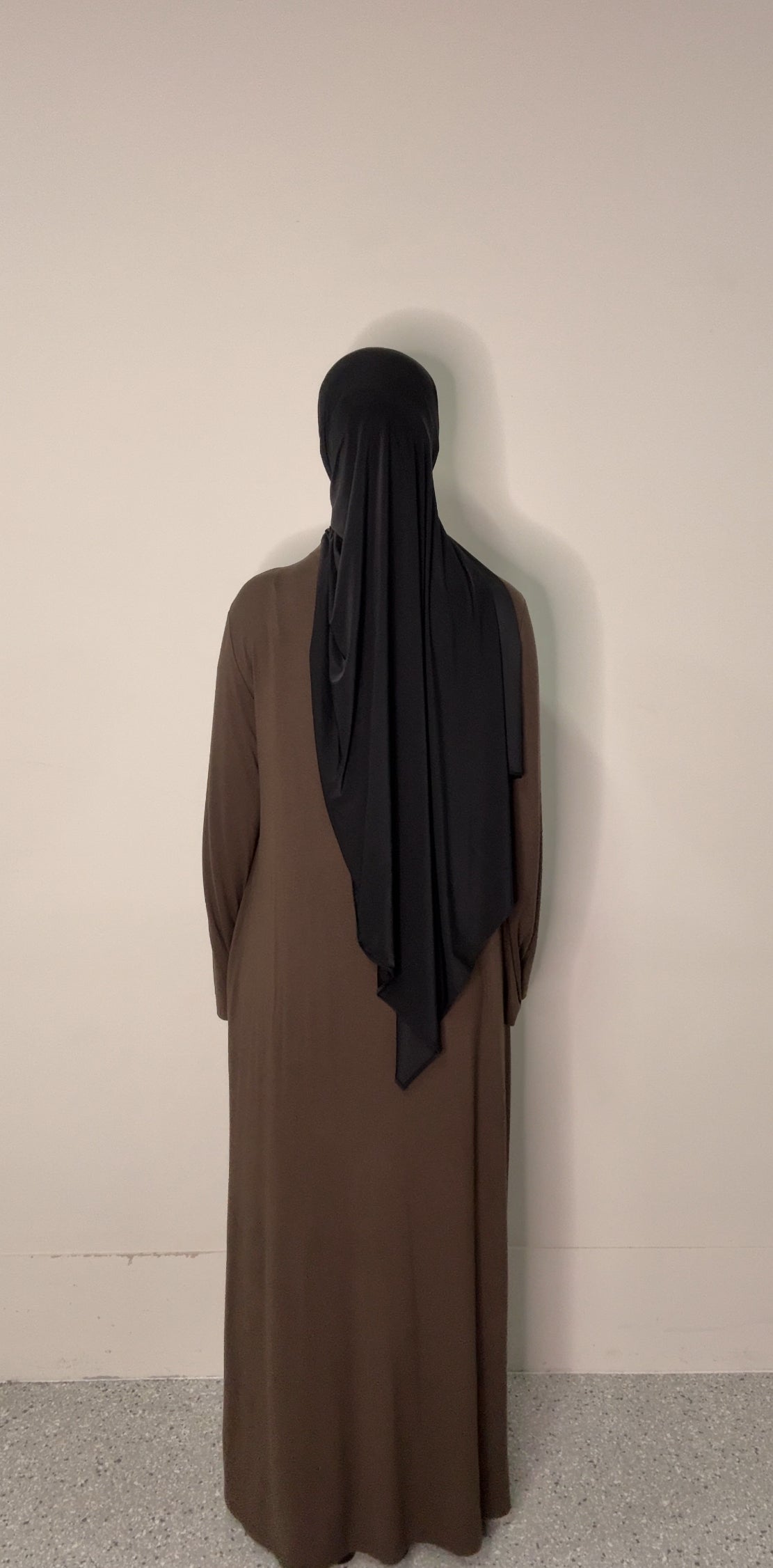Cloud Abaya - Espresso