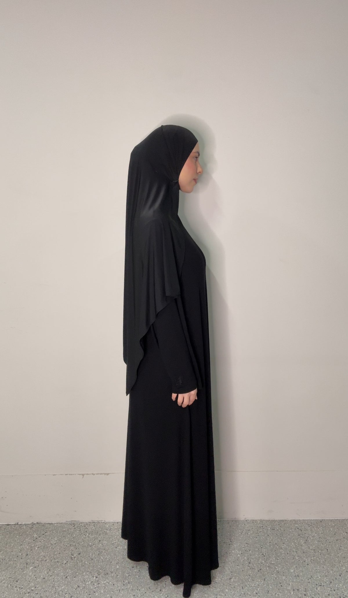 Cloud Abaya - Black