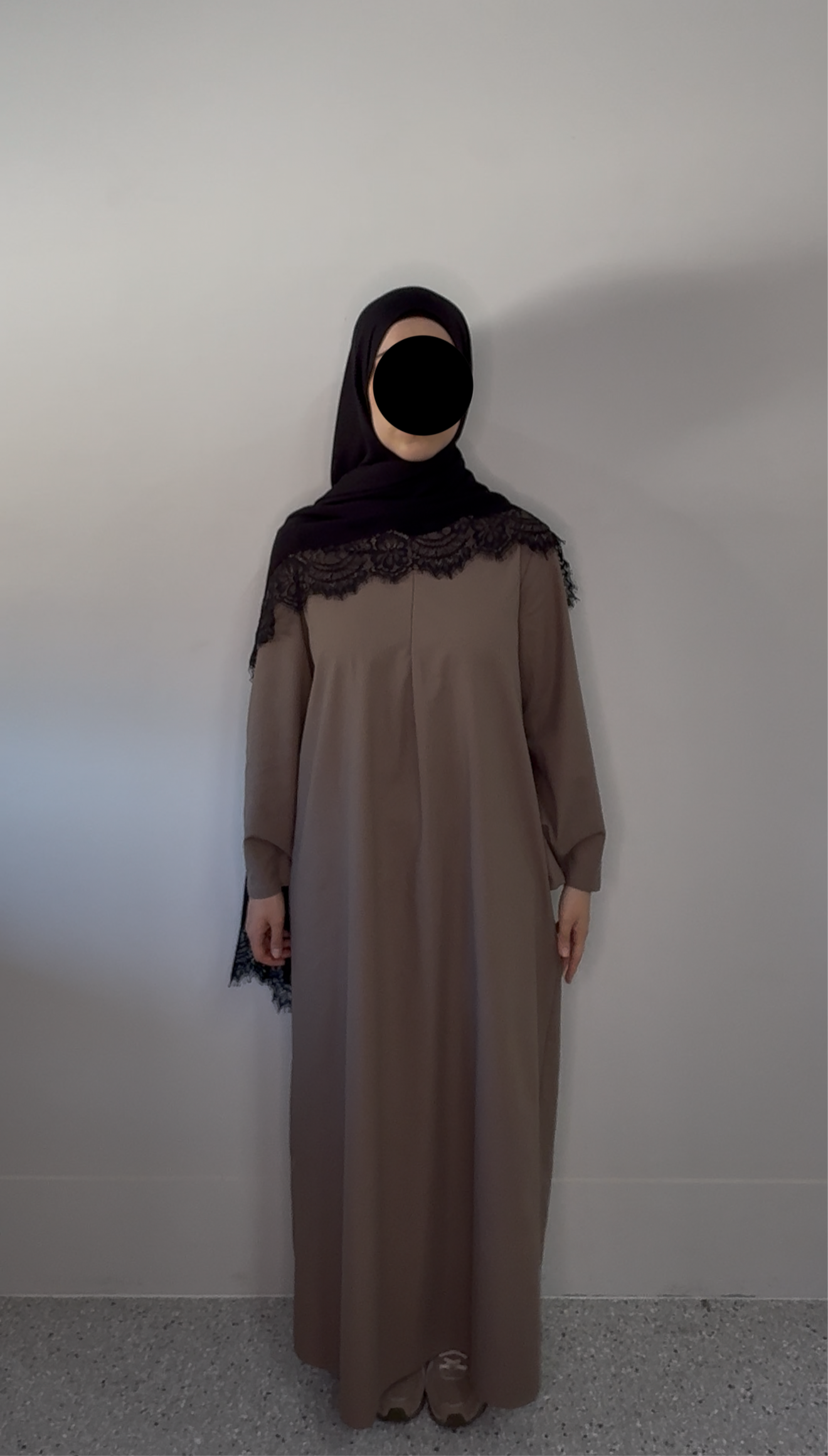 Essential Linen Abaya - Mocha