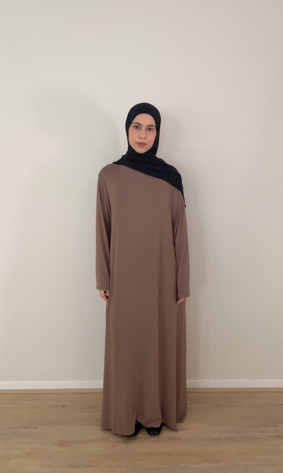 Cloud Abaya - Mocha