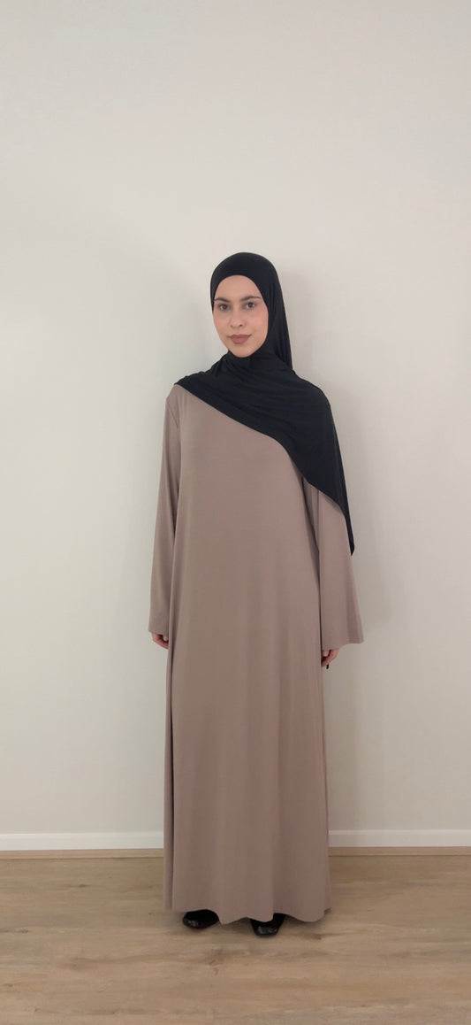 Cloud Abaya - Taupe