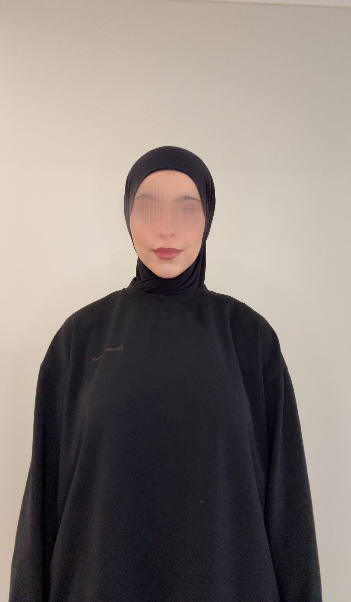 Triangle Hijab - Black
