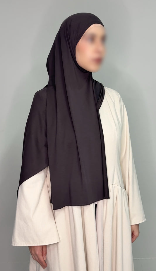 Stretchy Jersey - Dark Cacao (Pre order)