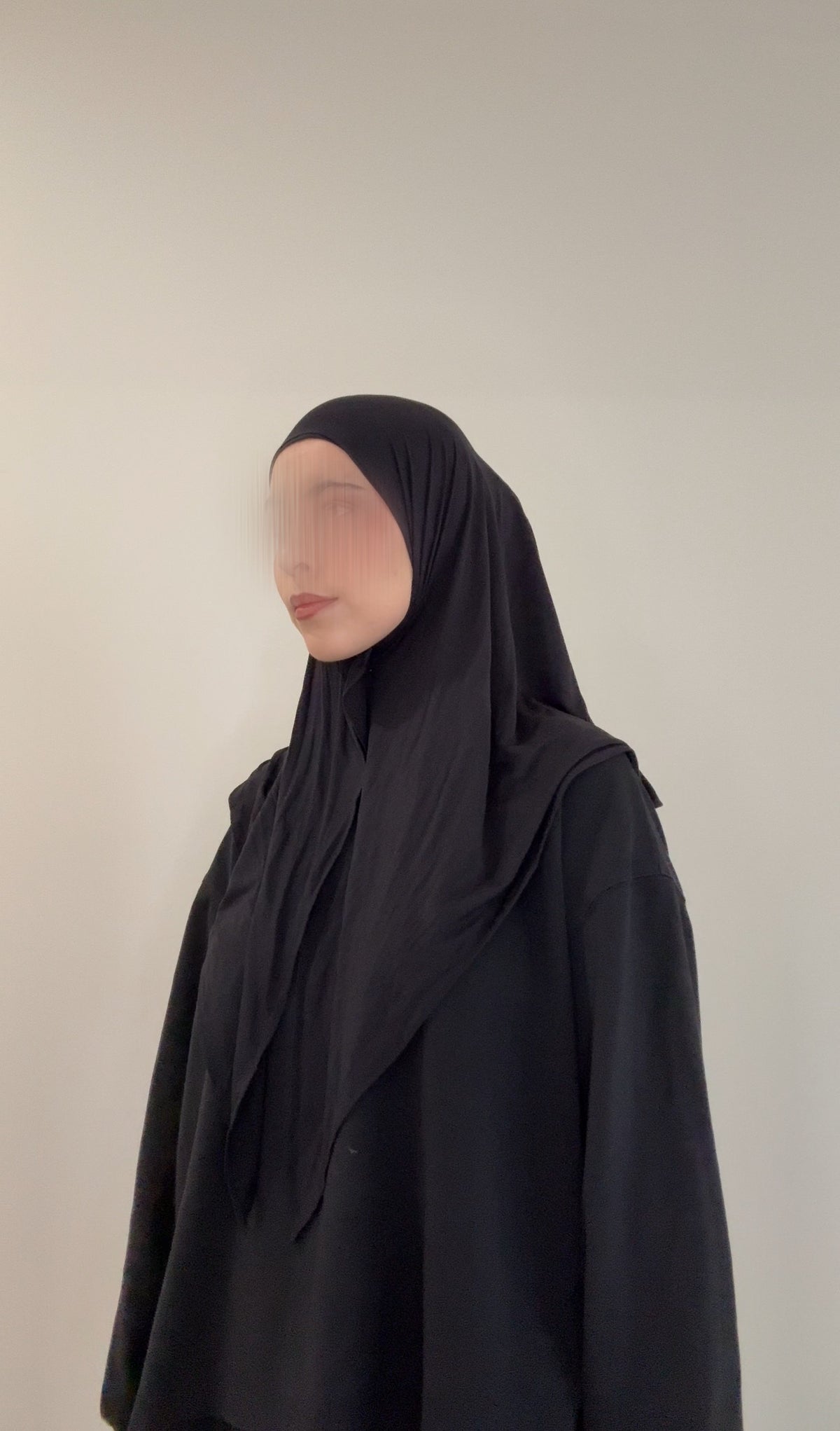 Triangle Hijab - Black
