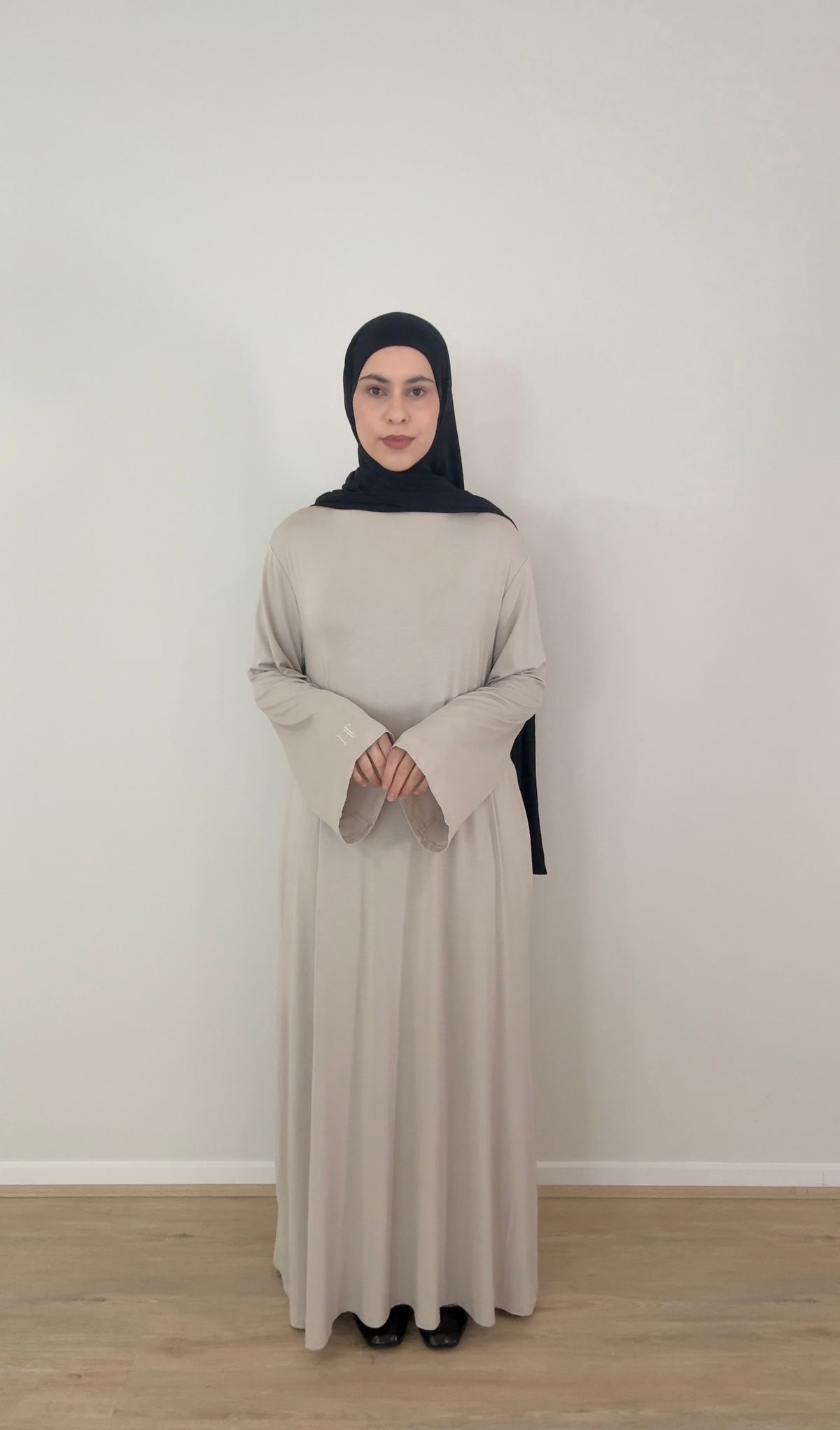 Cloud Abaya - Stone