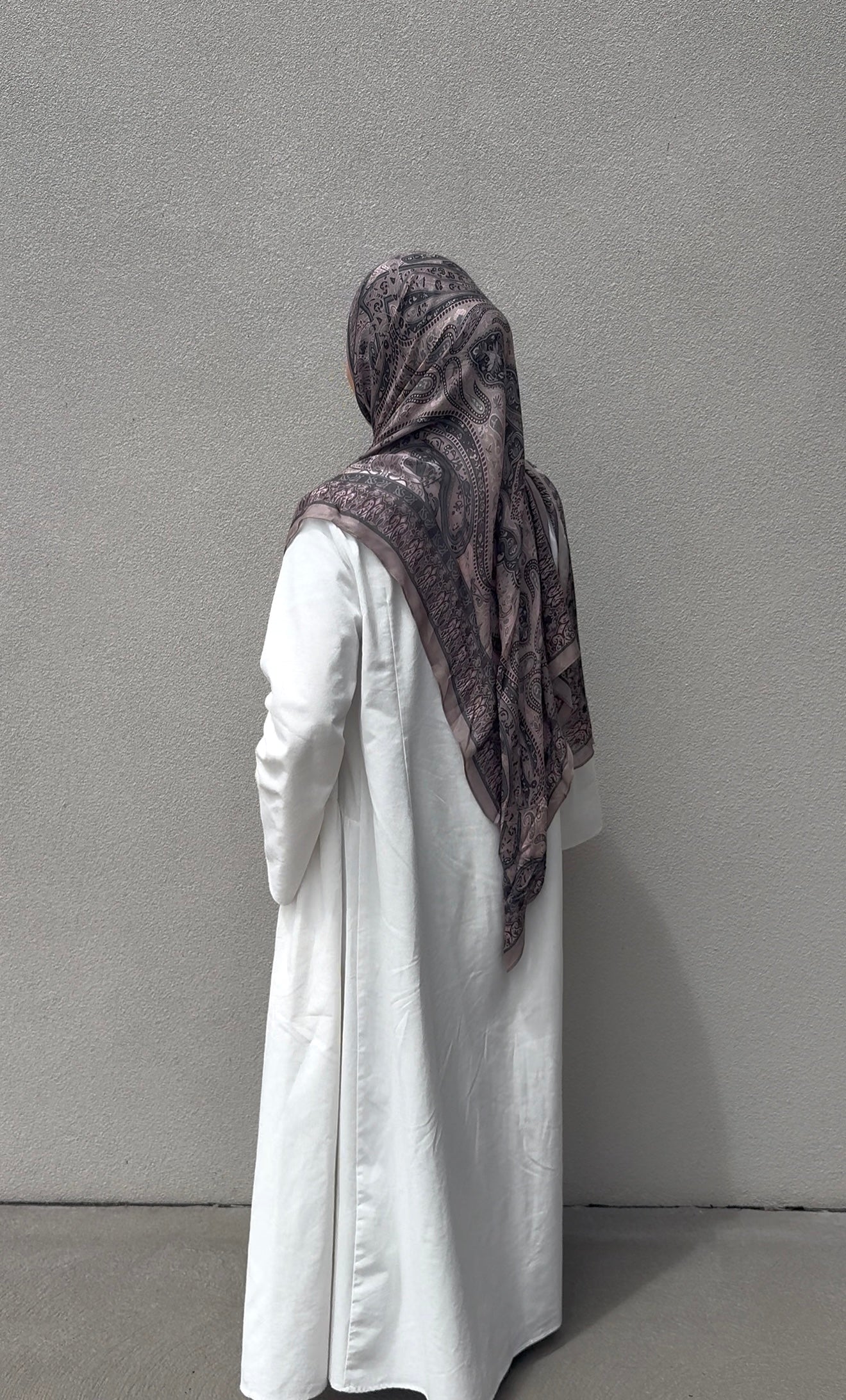 Smoked Pearl Premium Printed Modal