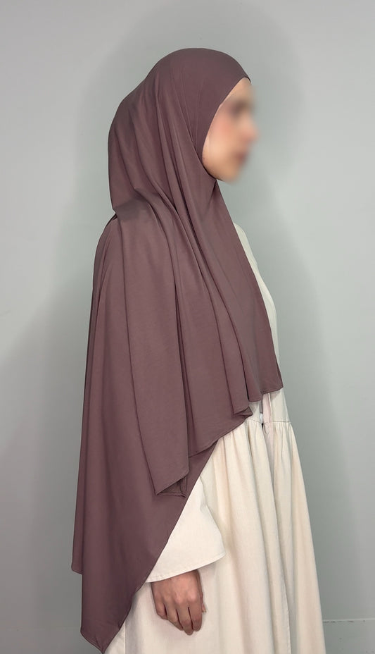 Stretchy Jersey - Ash Brown