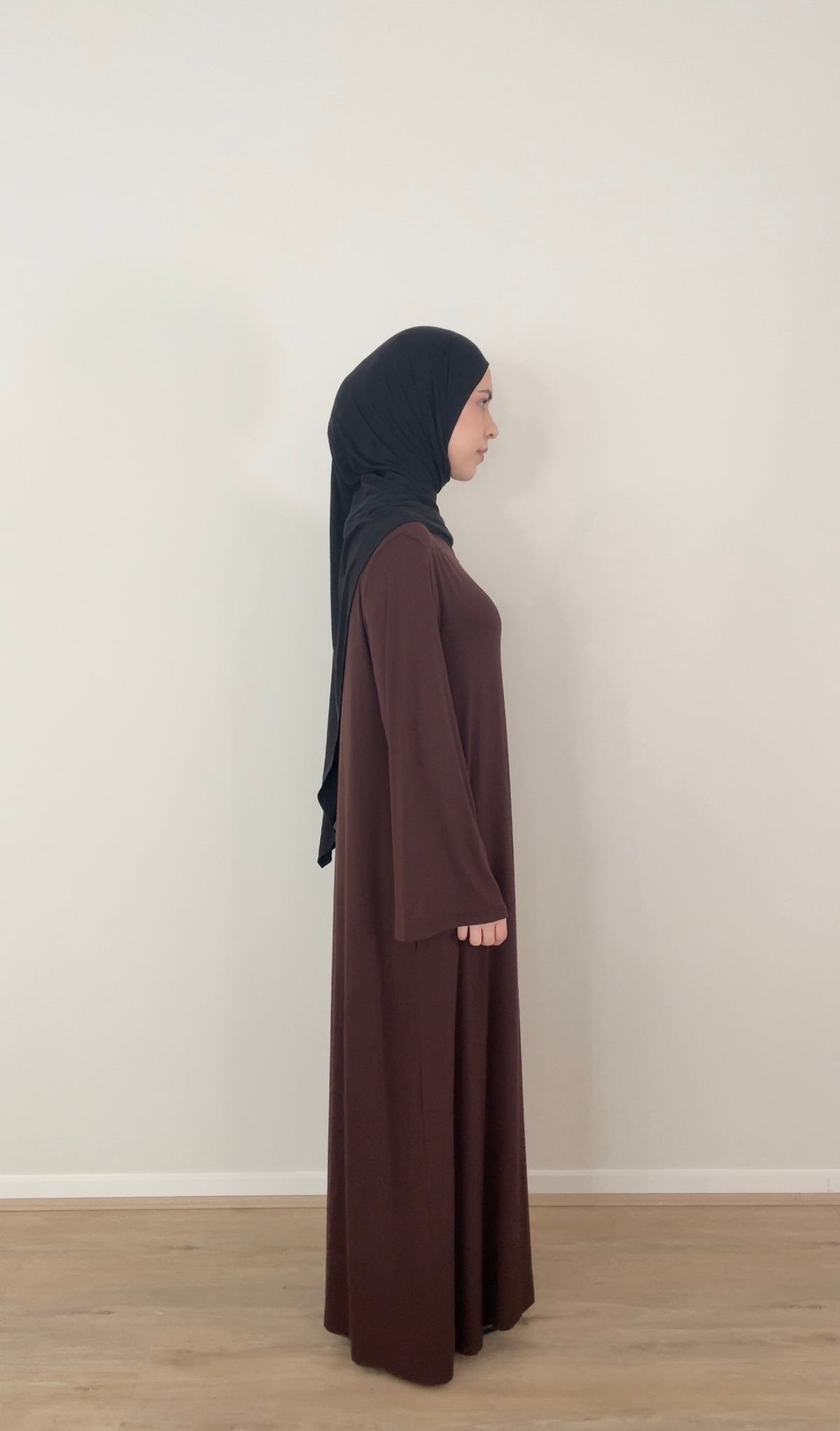 Cloud Abaya - Chocolate