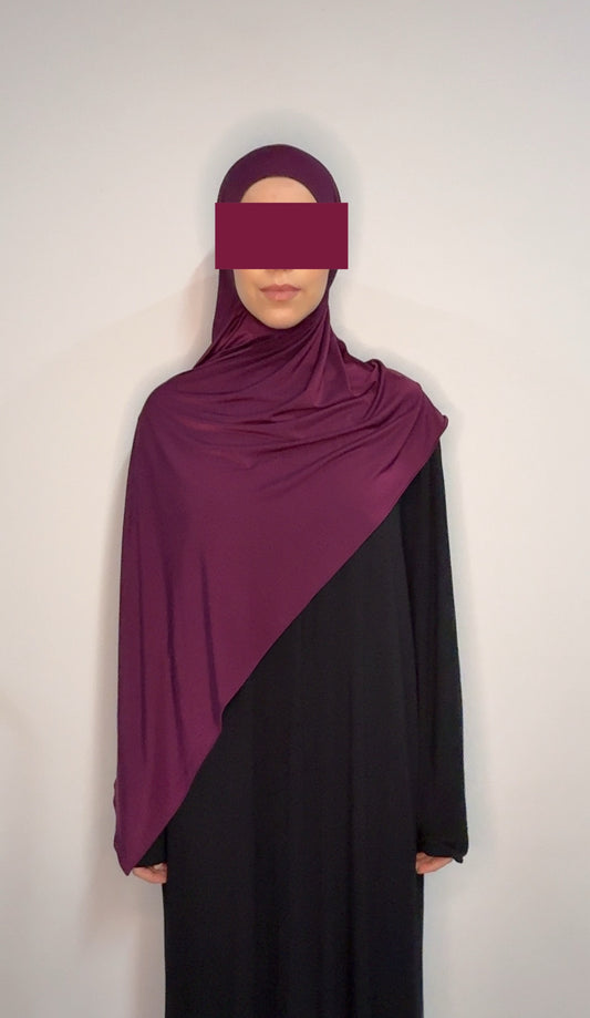 Premium Liquid Jersey - Plum