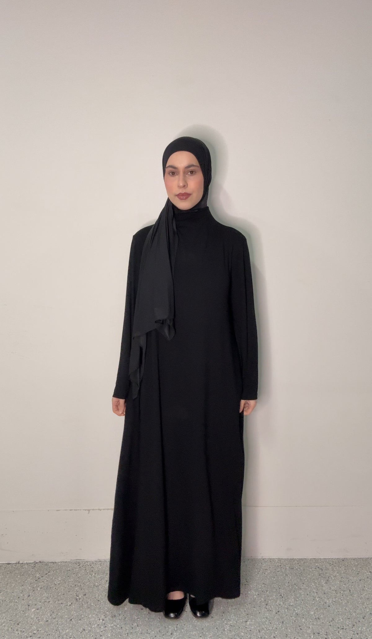 Cloud Abaya - Black