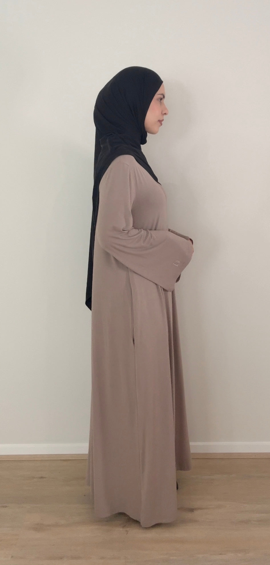 Cloud Abaya - Taupe