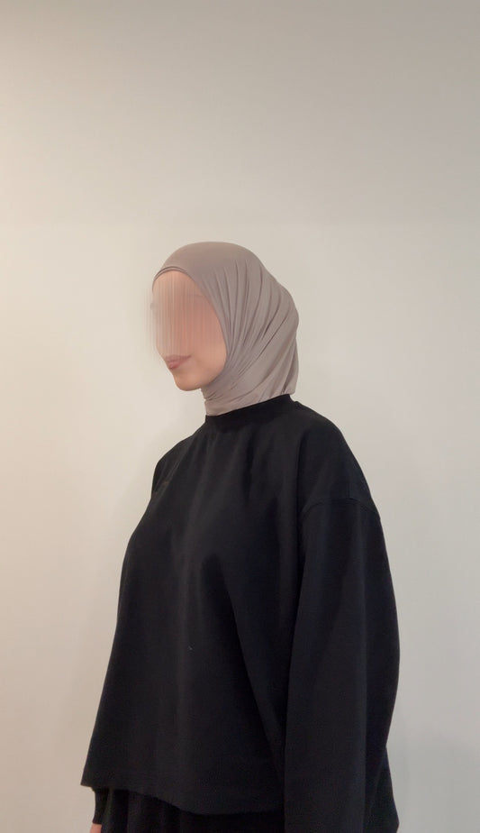 Triangle Hijab - Taupe