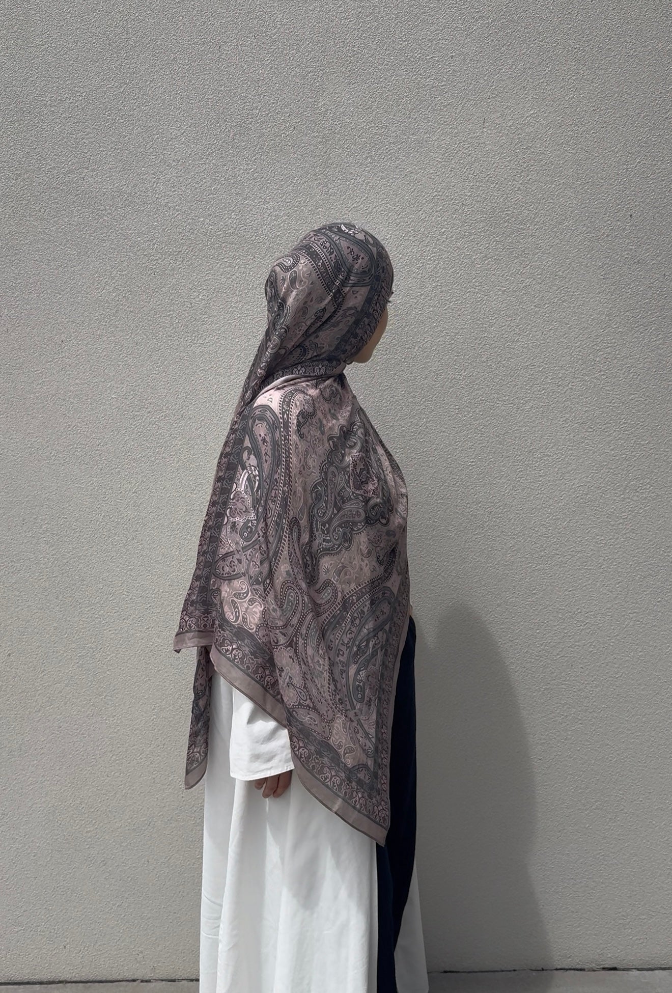 Smoked Pearl Premium Printed Modal