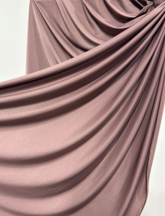 Premium Liquid Jersey - Muted Mocha