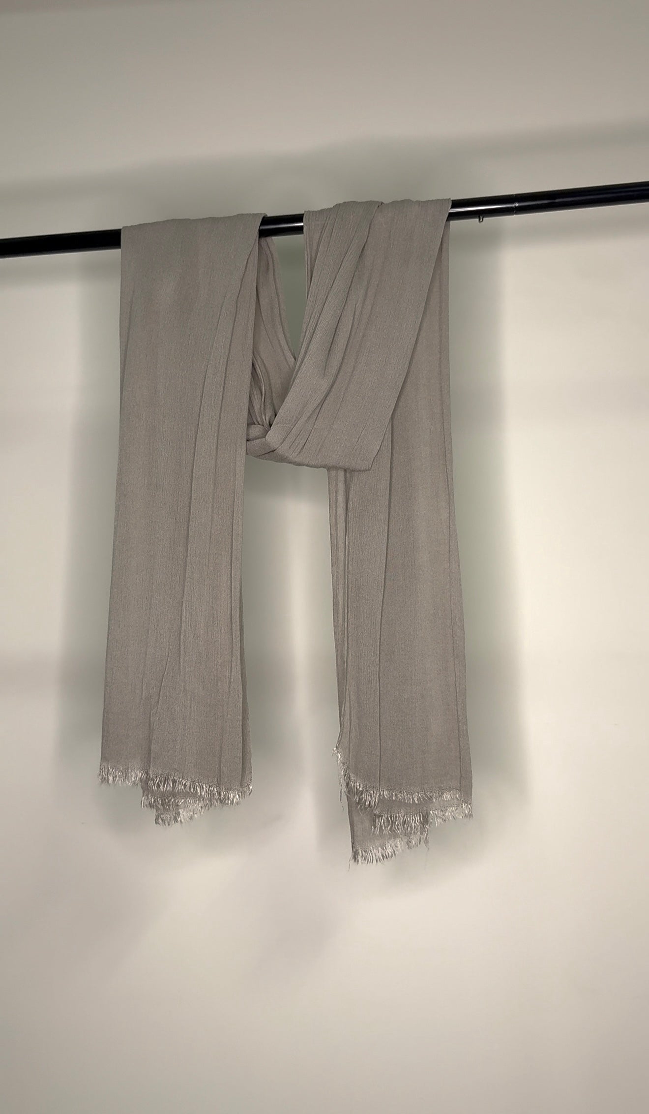 Oatmeal - solid textured shawls