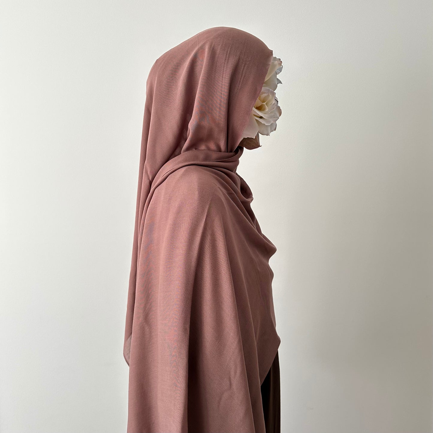 Dusty Plum - Modal Hijab Set