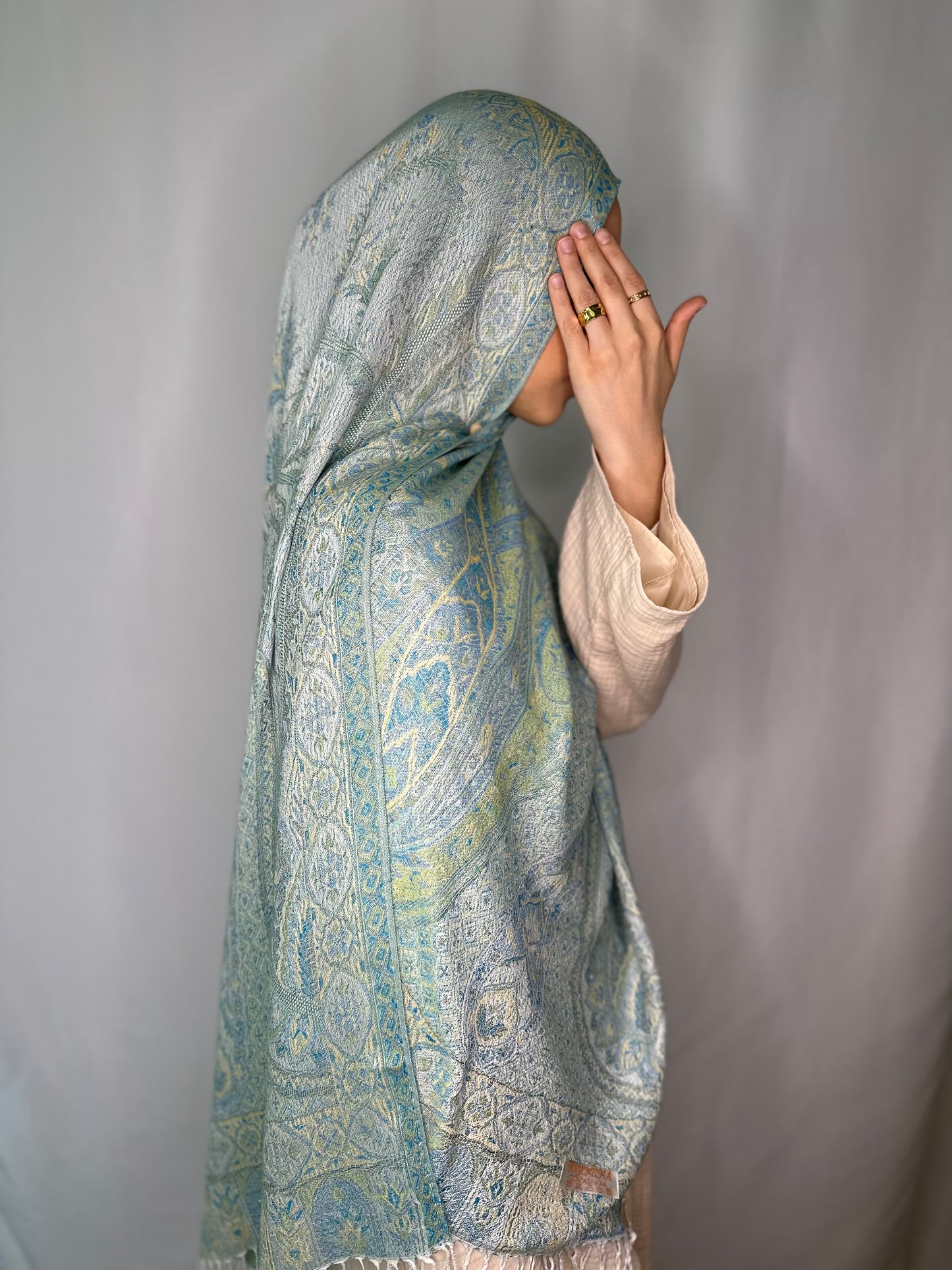 Iris Frozen Pashmina Hijab