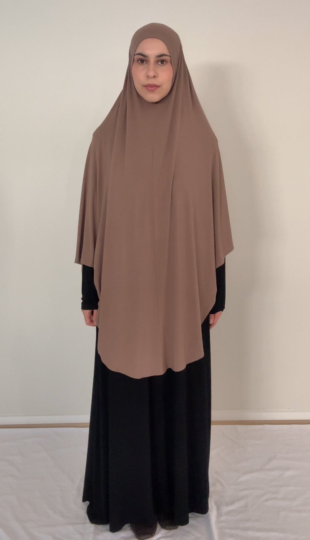 Maxi Bamboo Jilbab - Mocha
